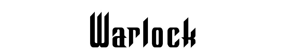Warlock Regular Font Download Free
